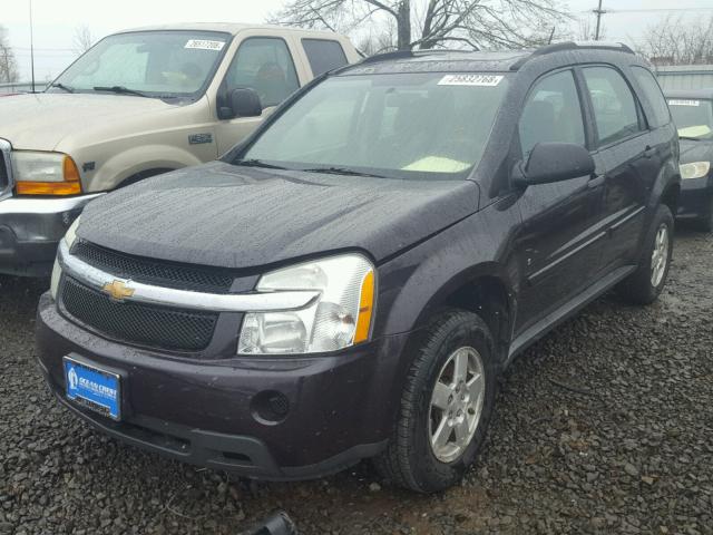 2CNDL23F076234866 - 2007 CHEVROLET EQUINOX LS MAROON photo 2