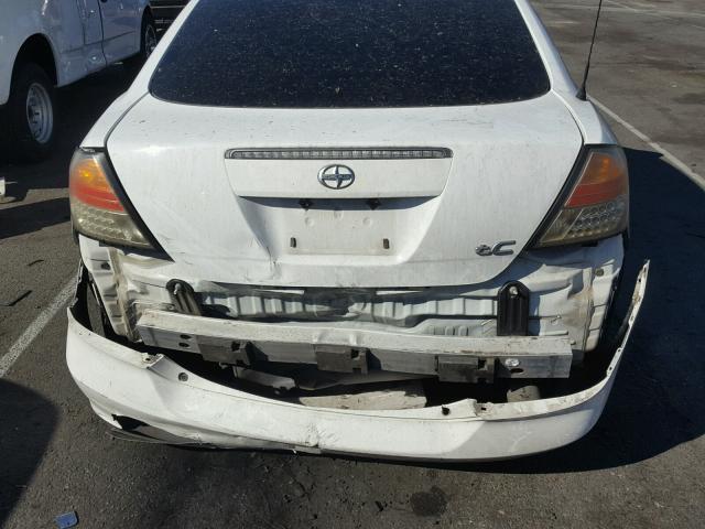 JTKDE167480253503 - 2008 TOYOTA SCION TC WHITE photo 9