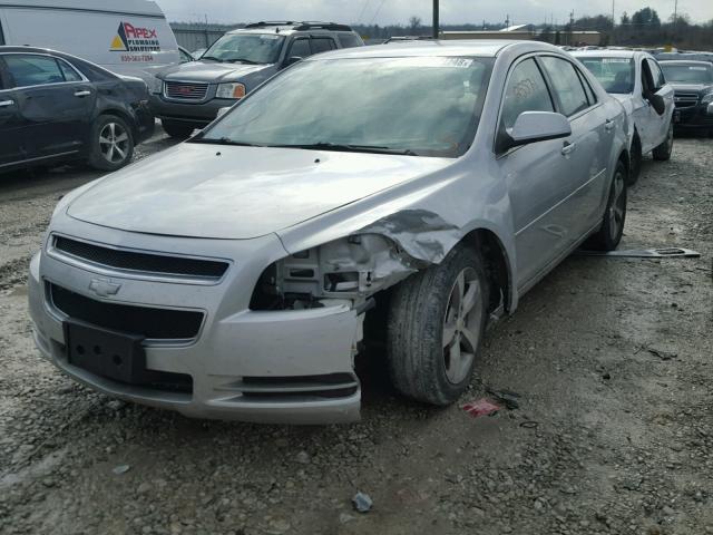 1G1ZC5E03CF106733 - 2012 CHEVROLET MALIBU 1LT SILVER photo 2