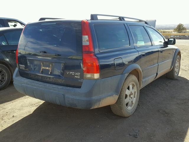 YV1SZ59HX41158246 - 2004 VOLVO XC70 BLUE photo 4