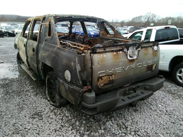 3GNEC13TX2G230949 - 2002 CHEVROLET AVALANCHE BURN photo 3