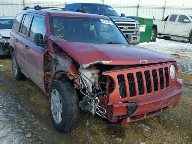 1J4NF2GB2AD511902 - 2010 JEEP PATRIOT SP ORANGE photo 1