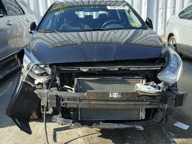 KMHCU5AEXCU011539 - 2012 HYUNDAI ACCENT GLS BLACK photo 9