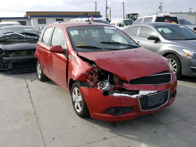 KL1TD6DE7AB122992 - 2010 CHEVROLET AVEO LS 红色 照片 1