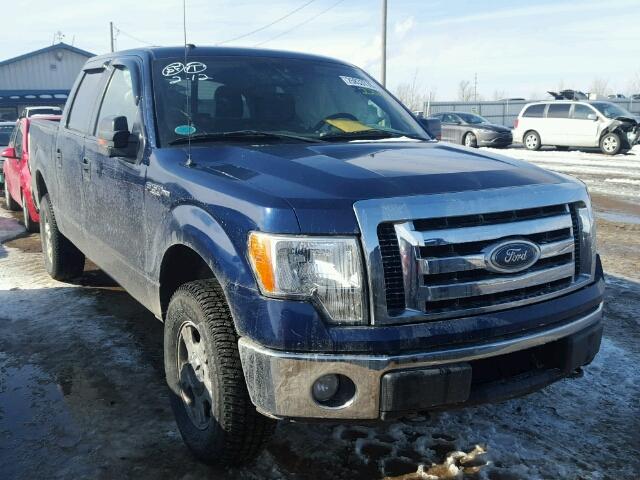 1FTFW1EV5AFA02523 - 2010 FORD F150 SUPER BLUE photo 1