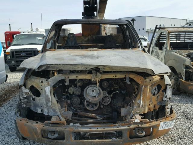 1FDAF57P36EB61582 - 2006 FORD F550 SUPER WHITE photo 9