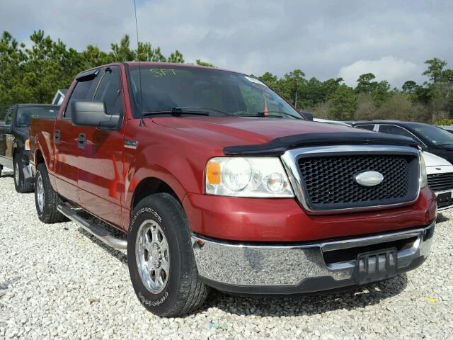 1FTPW12V08FB95876 - 2008 FORD F150 SUPER BURGUNDY photo 1