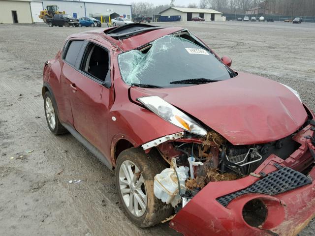 JN8AF5MV1DT226434 - 2013 NISSAN JUKE S MAROON photo 9