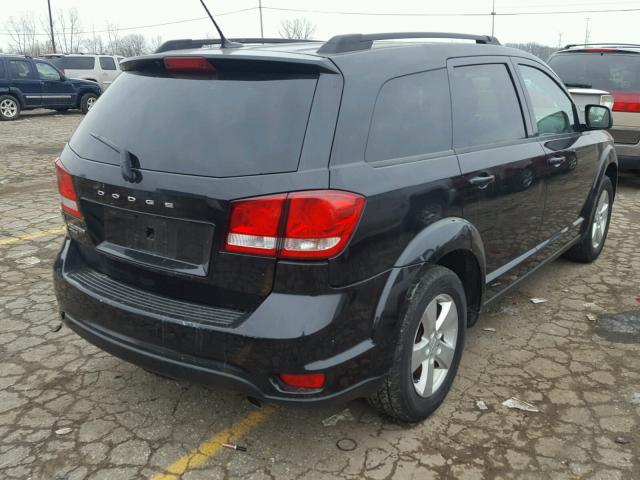 3C4PDDBG6CT132613 - 2012 DODGE JOURNEY SX BLACK photo 4