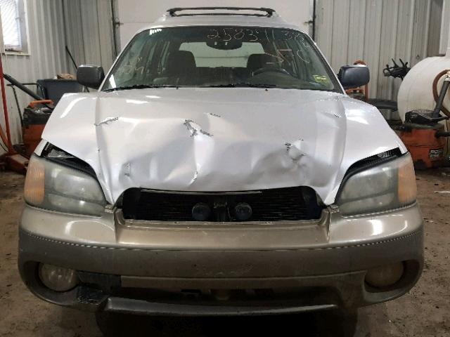 4S3BH665937642249 - 2003 SUBARU LEGACY OUT TWO TONE photo 9