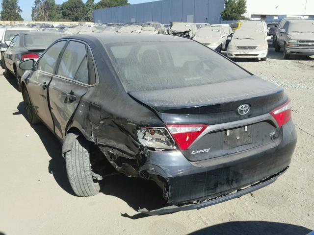 4T1BF1FK6FU938605 - 2015 TOYOTA CAMRY LE BLACK photo 3