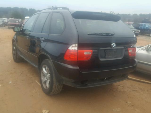 5UXFA13576LY33160 - 2006 BMW X5 3.0I BLACK photo 3