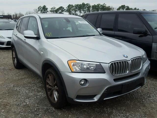 5UXWX9C57D0A30654 - 2013 BMW X3 XDRIVE2 SILVER photo 1