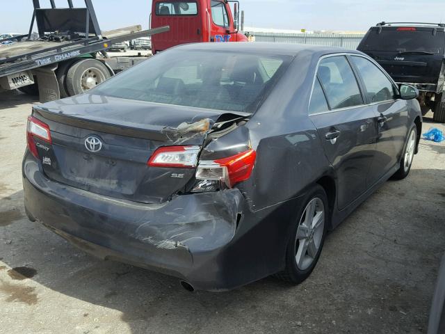 4T1BF1FK4CU571585 - 2012 TOYOTA CAMRY BASE GRAY photo 4