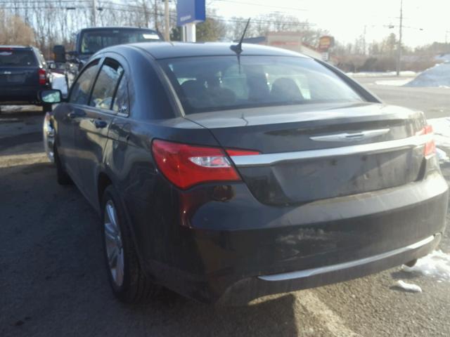 1C3CCBAB5DN704675 - 2013 CHRYSLER 200 LX BLACK photo 3