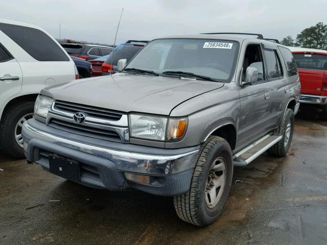 JT3GN86R910194621 - 2001 TOYOTA 4RUNNER SR BEIGE photo 2