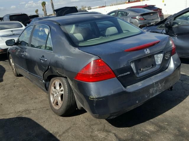 JHMCM56726C003314 - 2006 HONDA ACCORD EX CHARCOAL photo 3