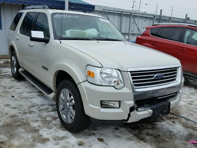 1FMEU75876ZA09053 - 2006 FORD EXPLORER L WHITE photo 1