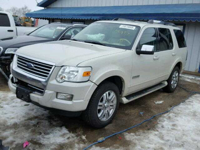 1FMEU75876ZA09053 - 2006 FORD EXPLORER L WHITE photo 2