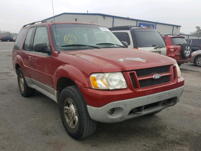 1FMYU70E31UC35767 - 2001 FORD EXPLORER S MAROON photo 1