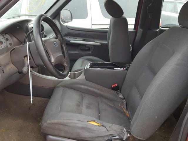 1FMYU70E31UC35767 - 2001 FORD EXPLORER S MAROON photo 5