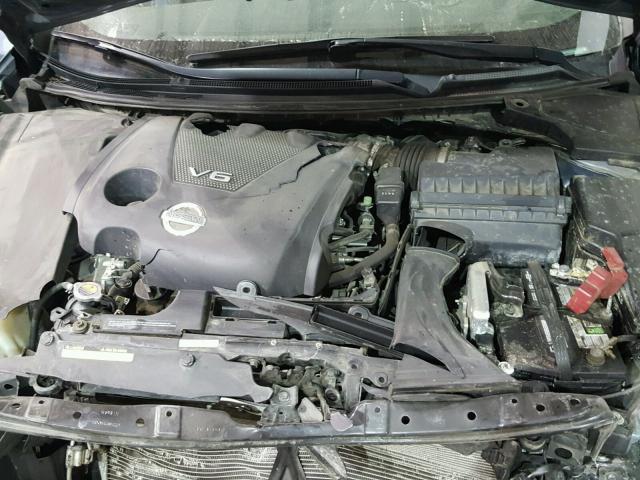 1N4AA5AP1AC864975 - 2010 NISSAN MAXIMA S BLUE photo 7