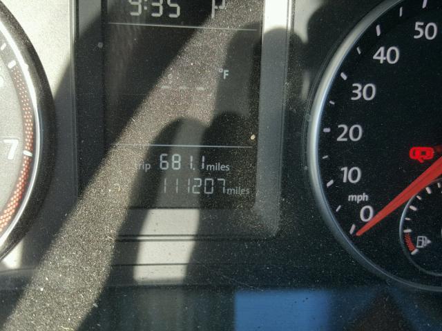 3VWJZ7AJ4AM040832 - 2010 VOLKSWAGEN JETTA S 银色 照片 8