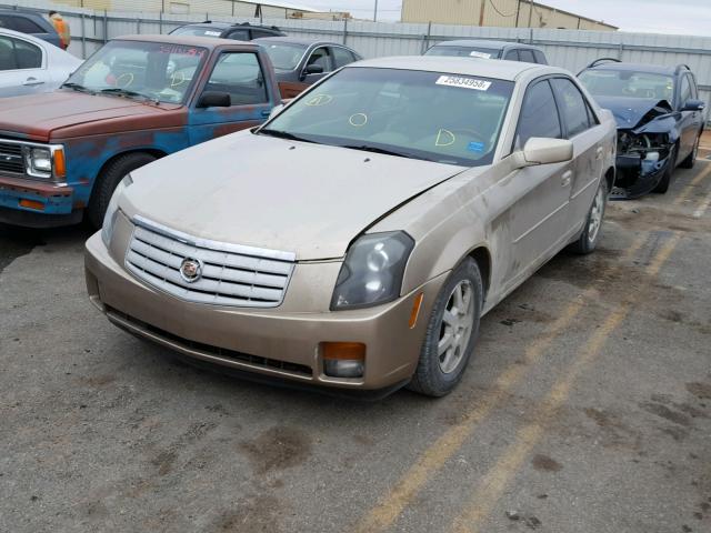 1G6DM57T460159201 - 2006 CADILLAC CTS BEIGE photo 2