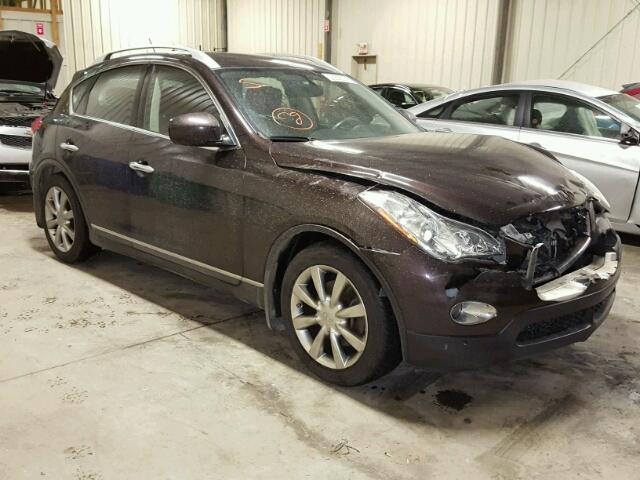 JNKAJ09F89M950748 - 2009 INFINITI EX35 BASE BROWN photo 1