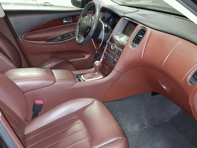 JNKAJ09F89M950748 - 2009 INFINITI EX35 BASE BROWN photo 5