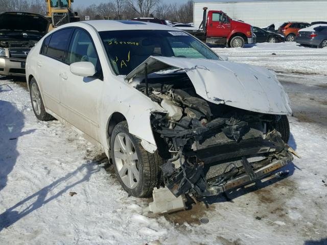 1N4BA41E77C845076 - 2007 NISSAN MAXIMA SE WHITE photo 1