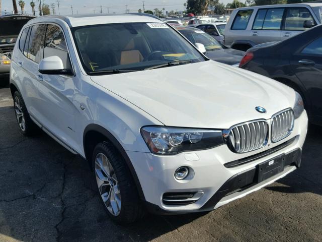 5UXWX9C55G0D79333 - 2016 BMW X3 XDRIVE2 WHITE photo 1