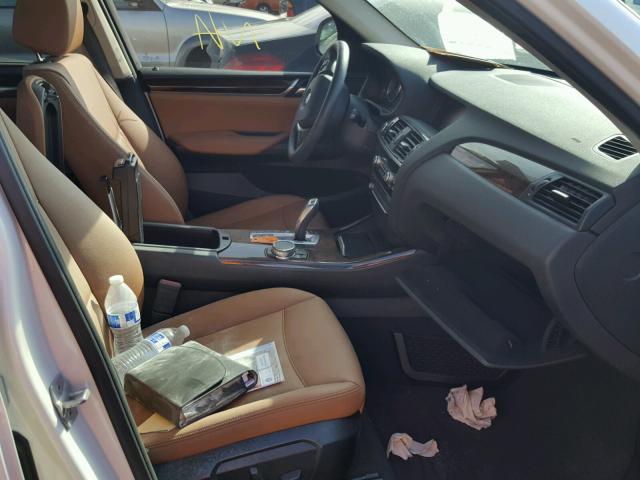 5UXWX9C55G0D79333 - 2016 BMW X3 XDRIVE2 WHITE photo 5