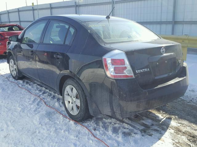 3N1AB61E37L681637 - 2007 NISSAN SENTRA 2.0 BLACK photo 3