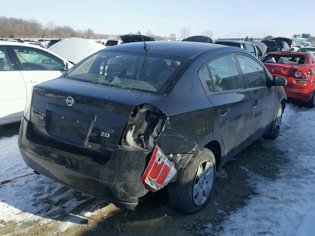 3N1AB61E37L681637 - 2007 NISSAN SENTRA 2.0 BLACK photo 4