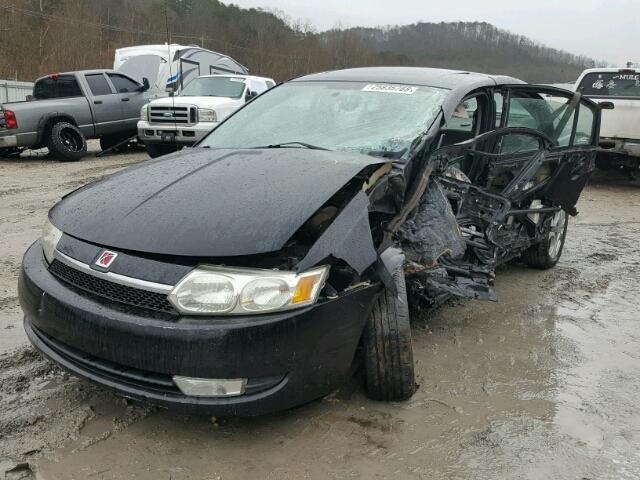 1G8AL52FX4Z221112 - 2004 SATURN ION LEVEL BLACK photo 2