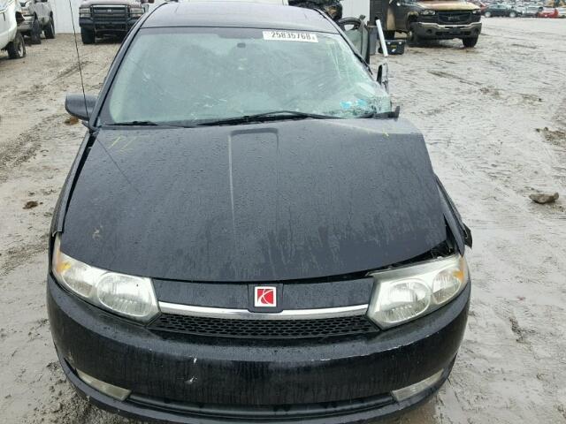 1G8AL52FX4Z221112 - 2004 SATURN ION LEVEL BLACK photo 7