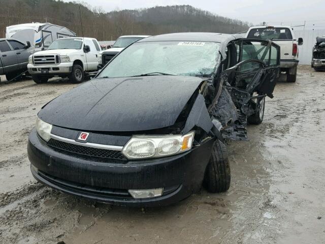 1G8AL52FX4Z221112 - 2004 SATURN ION LEVEL BLACK photo 9