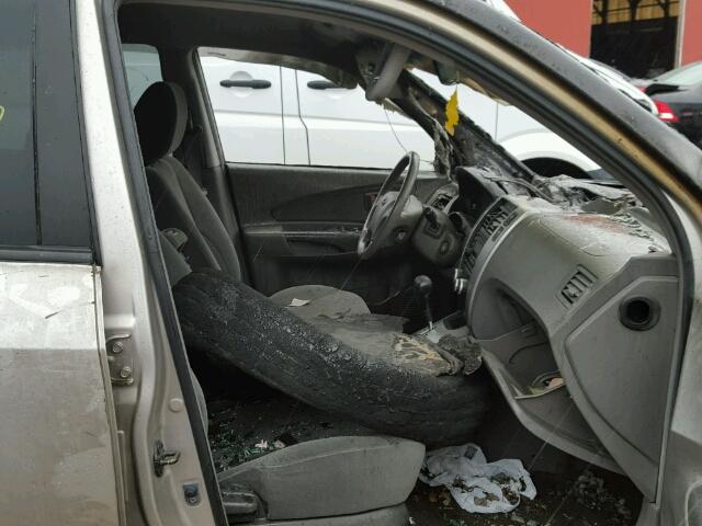 KM8JN72D26U313353 - 2006 HYUNDAI TUCSON GLS GRAY photo 5