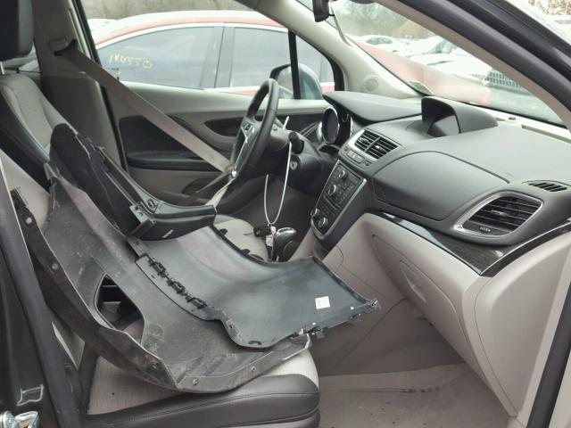 KL4CJASBXGB698091 - 2016 BUICK ENCORE GRAY photo 5