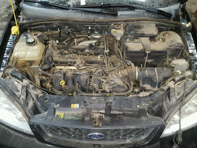 1FAFP37NX7W343680 - 2007 FORD FOCUS ZX5 BLACK photo 7