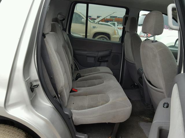 1FMZU73K65UA12330 - 2005 FORD EXPLORER X SILVER photo 6