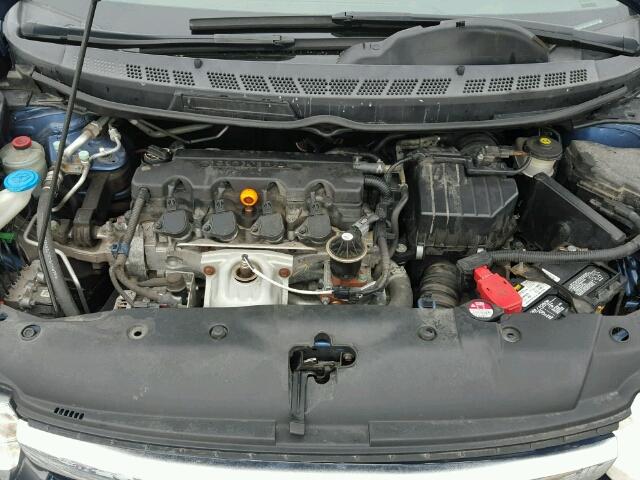 1HGFA16807L083837 - 2007 HONDA CIVIC EX ლურჯი ფოტო 7