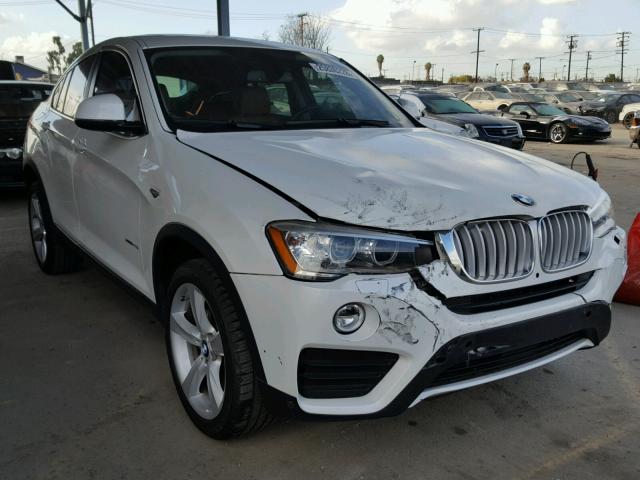 5UXXW3C55G0R18518 - 2016 BMW X4 XDRIVE2 WHITE photo 1