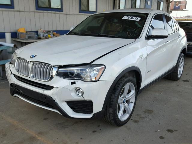 5UXXW3C55G0R18518 - 2016 BMW X4 XDRIVE2 WHITE photo 2