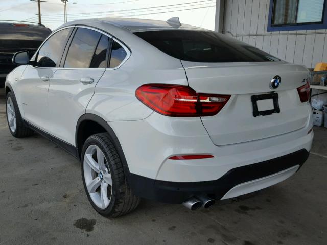 5UXXW3C55G0R18518 - 2016 BMW X4 XDRIVE2 WHITE photo 3