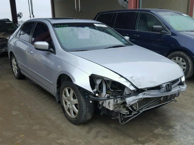 1HGCM665X5A073192 - 2005 HONDA ACCORD EX SILVER photo 1