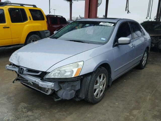 1HGCM665X5A073192 - 2005 HONDA ACCORD EX SILVER photo 2