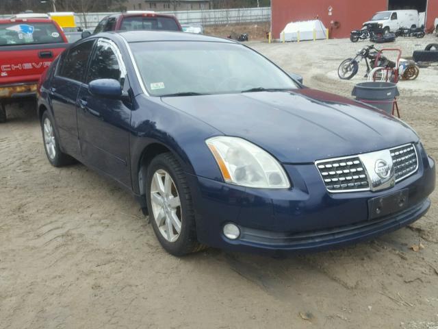 1N4BA41E14C818886 - 2004 NISSAN MAXIMA SE BLUE photo 1