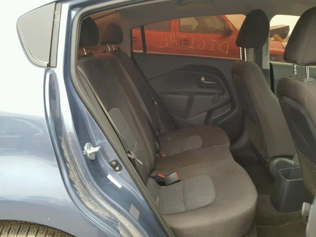 KNADM4A30G6654085 - 2016 KIA RIO LX Կապույտ լուսանկար 6